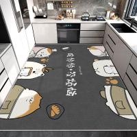 ราคา พรมปูพื้นห้องครัว ดูดซับน้ํามัน ดูดซับสิ่งสกปรก ป้องกันเต็มรูปแบบ พรมเช็ดเท้า ประตูทางเข้า ใหม่ การ์ตูน ครัวเรือน (13399778019)