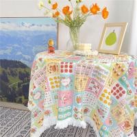 ราคา ผ้าปูโต๊ะ ทรงสี่เหลี่ยมผืนผ้า น่ารัก สําหรับหอพักนักเรียน (23450514686)