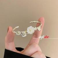 ราคา สร ้ อยข ้ อมือเงินดอกไม ้ ปรับเปิดกําไลสําหรับผู ้ หญิงแฟชั ่ นจีนอุปกรณ ์ เสริมเครื ่ องประดับมือ (26952956851)