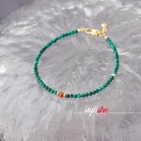 ราคา มาลาไคต์ สร้อยข้อมือลูกปัดสีเขียวสําหรับผู้หญิงมินิสีเขียวหินธรรมชาติลูกปัดสร้อยข้อมือแฟชั่นจีนโชคดีเครื่องประดับอุปกร (29255897130)