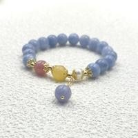 ราคา สร้อยข้อมือลูกปัดแฟชั่นโบราณสําหรับผู้หญิงลูกปัดหินธรรมชาติจี้สร้อยข้อมือเครื่องประดับคู่อุปกรณ์เสริม (29130360822)