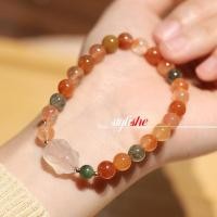 ราคา สร้อยข้อมือกระต่ายหยกนําโชคสําหรับผู้หญิง โคโลฟูล ทัวร์มาลีน ลูกปัด เชือกยางยืด สร้อยข้อมือ แฟชั่น เครื่องประดับจีน อุปกรณ์เสร (28364470282)