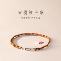 ราคา Olivary nucleus สร้อยข้อมือไม้ไผ่ unisex แฟชั่นนําโชคจีนอุปกรณ์เสริมเครื่องประดับมือ (28355742273)