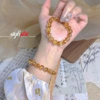 ราคา เลียนแบบสีเหลือง คริสตัลลูกปัดแก้วสร้อยข้อมือ 8 10 มม บุษราคัม ลูกปัดสร้อยข้อมือคู่แฟชั่นหรูหราเครื่องประดับมืออุปกรณ์เสริม (27327455377)