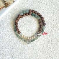 ราคา ไม้จันทน์ผสมหยกลูกปัด double deck สร้อยข้อมือ unisex สไตล์โบราณแฟชั่นเครื่องประดับจีนของขวัญอุปกรณ์เสริม (25544766254)