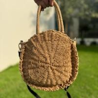 ราคา กระเป๋าสานธรรมชาติ ทรงกลม (56450655290)