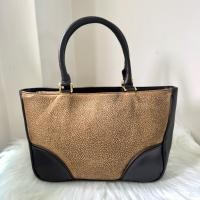 ราคา กระเป๋าถือ สะพาย หนังแท้ผสมหนังกวาง (47550673148)