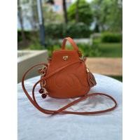 ราคา กระเป๋าสะพายข้างหนังแท้ หนังนุ่ม มือสอง (28089676248)