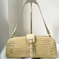 ราคา กระเป๋าสะพายขึ้นไหล่ หนังแท้ทำลายงู (27443490303)