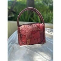 ราคา กระเป๋าถือ หนังนกกระจอกเทศแท้ สภาพดี สวย มือสอง (42861443965)