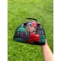 ราคา กระเป๋าถือ หนังแก้ว ทำเป็น patchwork (41523804462)