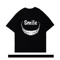 ราคา ฟันหน้ายิ้ม เสื้อยืดแขนสั้นพิมพ์ลาย เสื้อยืดแขนสั้นสำหรับผู้ชายและผู้หญิง เสื้อยืดแขนสั้นสไตล์อเมริกัน (28572085310)