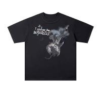 ราคา เพลง เสื้อยืดแขนสั้นพิมพ์ลาย เสื้อยืดแขนสั้นสำหรับผู้ชายและผู้หญิง เสื้อยืดแขนสั้นสไตล์อเมริกัน (27523679143)