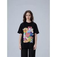 ราคา น่ารัก เสื้อยืดแขนสั้นพิมพ์ลาย เสื้อยืดแขนสั้นสำหรับผู้ชายและผู้หญิง เสื้อยืดแขนสั้นสไตล์อเมริกัน (26473314228)