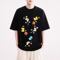 ราคา ผีเสื้อ เสื้อยืดแขนสั้นพิมพ์ลาย เสื้อยืดแขนสั้นสำหรับผู้ชายและผู้หญิง เสื้อยืดแขนสั้นสไตล์อเมริกัน (27572627498)