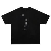 ราคา เสื้อผ้าพิมพ์โมเสค เสื้อยืดแขนสั้น เสื้อยืดแขนสั้นสำหรับผู้ชายและผู้หญิง เสื้อยืดแขนสั้นแฟชั่นอเมริกัน (28122022760)
