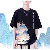 ราคา เสื้อผ้าพิมพ์ตัวอักษรภูเขา เสื้อยืดแขนสั้น เสื้อยืดแขนสั้นผู้ชาย เสื้อยืดแขนสั้นสไตล์อเมริกัน (27279560349)