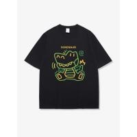 ราคา การ์ตูน พิมพ์ไดโนเสาร์ แขนสั้นพิมพ์ลายชายและหญิง (26429472477)