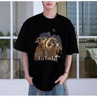 ราคา คาปิบาลา เสื้อยืดแขนสั้นพิมพ์ลาย เสื้อยืดแขนสั้นสำหรับผู้ชายและผู้หญิง เสื้อยืดแขนสั้นสไตล์อเมริกัน (25441334577)