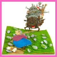 ราคา Sankei Studio Ghibli Mini Howl s Moving Castle Howl s Castle and Sophie Non Scale Papercraft MP07 31 (26117737584)