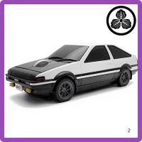 ราคา Wireless Mouse AE86 Initial D Fujiwara Tofu Shop Private Use Version 2 (25889569383)