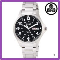 ราคา Seiko Watch Alba Quartz Titanium Sporty Wristwatch Enhanced Water Resistance for Daily Life 10 ATM Date and Day Display AQPJ402 Men s Silver (29420944306)