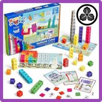 ราคา Numberblocks MathLink Cubes Activity Set Educational Counting Toy with Japanese Guide 100 155 or 255 Pieces (26681597214)