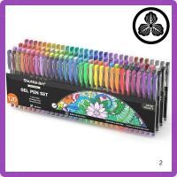 ราคา Gel Ballpoint Pen Color Pen 120 Color Set Water Based Color Ballpoint Pen Gel Ink Lightfast Water Resistant (42156283887)