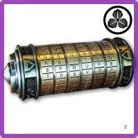 ราคา secret box Da Vinci Code Gift Box Lock Box Wedding Ring Case Security Storage Jewelry Box Puzzle with Decorative Box The hidden mystery is here (27339264039)