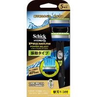 ราคา Schick Hydro 5 Premium Power Select Razor with Customizable Vibration and Replacement Blades (26813548992)