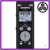 ราคา OLYMPUS Voice Recorder VoiceTrek DM 750 4GB Internal Memory MicroSD Compatible Meeting Minutes Conference Recording Evidence Recording Interviews and Audio Capture (43504088293)