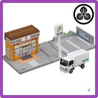 ราคา TAKARA TOMY Tomica Tomica Town Seven Eleven with Tomica Mini Car Toy for ages 3 and up complies with toy safety standards ST Mark certification TOMICA (25989548653)
