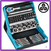 ราคา HAZET Professional Tool Sets Precision Driver Bit and Socket Sets with Smart Magnetic Cases for DIY and Maintenance Made in Germany (55350991345)