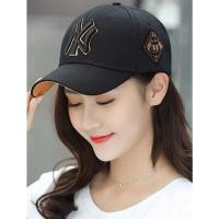 ราคา MLB NY หมวกเเก็ปเเฟชั่นคู่รักคลาสสิกปรับระดับสายได้โลโก้ NY ตัวใหญ่ (17198264650)