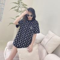 ราคา MLB MONOGRAM UNISEX OVERSIZE T SHIRTแขนสั้นพิมพ์ลายคอกลมผ้าฝ้าย (13686802584)