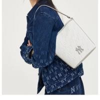 ราคา กระเป๋าทรงถัง กระเป๋าผู้หญิงMLB CLASSIC MONOGRAM JACQUARD BUCKET BAG NEW YORK YANKEES สีเทา (41451583643)