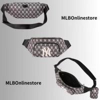 ราคา MLB NY UNISEX CURVED CAPNY NEW YORK YANKEES แท้ MLB กระเป๋าคาดอกสะพายข้ใบใหญ่ ใบเล็กหนึ่งใบ ปรับสายได้ รุ่นคลาสสิก (19186105306)