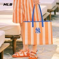 ราคา MLB NY Ethnic Stripe Jacquard Tote Bag กระเป๋าทรงโท้ทใบใหญ่พร้อมใบเล็กรุ่นใหม่ล่าสุด (18329985978)