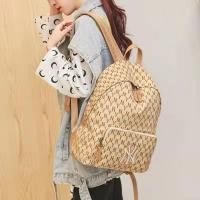 ราคา MLB NY UNISEX CURVED CAPNY NEW YORK YANKEES กระเป๋า แท้ Backpack ผ้าใบ กระเป๋าเป้ผู้ชายและผู้หญิง (14772659012)