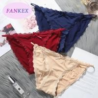 ราคา ร่องรอย สะดวกสบายระบายอากาศกางเกงในสตรี ลูกไม้ขอบผู้หญิงทอง กางเกงเอวต่ำ ผ้าฝ้ายด้านใน (27117479801)