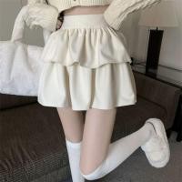 ราคา กระโปรงสั้นสีขาวแฟชั่นเรียบง่าย ฤดูร้อนกระโปรงเอวสูงใหม่ (25629683635)