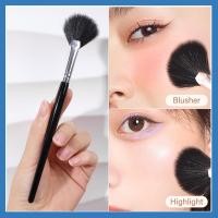 ราคา 1ชิ้น แปรงแต่งหน้าหน้า ใบหน้า แป้งฝุ่น บลัชออน ไฮกลอส รูปร่างพัดลมเงา ความแม่นยําบางเฉียบ แปรงแต่งหน้าไฟเบอร์นุ่ม เครื่องมือสํา (28730171730)