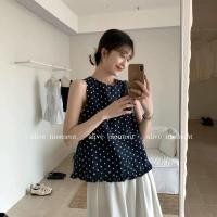 ราคา 2025 ฤดูร้อนสไตล์ใหม่เชื้อraขอบเสื้อกั๊กแขนกุด แฟชั่นเรียบง่ายสีดำเสื้อกั๊กกระดุมแถวเดียว เสื้อผ้าสตรีเกาหลี (43803551829)