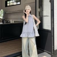 ราคา เวอร์ชั่นเกาหลีลายสก๊อตเสื้อแขนกุดผู้หญิง 2025 ฤดูร้อนสไตล์ใหม่แฟชั่นโปโลเสื้อคอปก เวอร์ชั่นเกาหลีเสื้อผ้าผู้หญิงสบายๆ (27186410960)