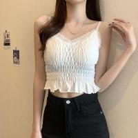 ราคา ฤดูร้อนรูปแบบใหม่แฟชั่นเสื้อชั้นในสตรีกลางแจ้งสบายๆเรียบง่ายเสื้อกั๊กแขนกุดสีขาวเสื้อผ้าผู้หญิงเกาหลี (40353742671)