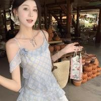 ราคา 2025 ฤดูร้อนสไตล์ใหม่สบายๆ เสื้อชั้นในสตรี ผู้หญิง แฟชั่นเสื้อยืดแขนกุดบาง เสื้อผ้าผู้หญิงเกาหลี (28736463121)