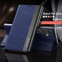 ราคา SAMSUNG สําหรับSamsungA17 5G Matte FlipหนังสําหรับSamsung Galaxy A07 LTE A17 A27 A37 A57 07 A 17 SamsungA07 LTE SamsungA07LTE 2025 ปลอกวงเล็บแม่เหล็กกันกระแทกปกหลัง (29241200052)