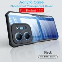 ราคา สําหรับRedmi15C 5GสําหรับRedmi 15 C 15C 1 5 Redmi15 C Redmi15C 2025 โปร่งใสTPUกันชนอะคริลิคเคสโทรศัพท์เกราะกันกระแทกปกหลัง (43915394158)
