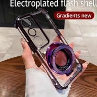 ราคา สําหรับ VivoY21d 2025 สําหรับ Vivo Y21 d Y21d Y 21d VivoY21d ผู้ถือแหวนวงเล็บเคสโทรศัพท์ซิลิโคนใส Soft TPU Edge กันกระแทกปกหลัง (41472384030)