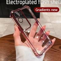 ราคา สําหรับ VivoY21d 2025 สําหรับ Vivo Y21 d Y21d Y 21d VivoY21d สแควร์ชุบเคสโทรศัพท์แฟชั่นคู่ซิลิโคนอ่อนนุ่มกล้องเลนส์กันกระแทกปกหลัง (29442433800)